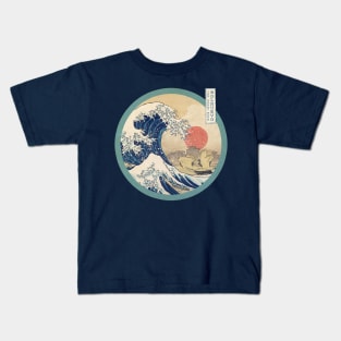 The Great Wave - Bolnuevo V01 Kids T-Shirt